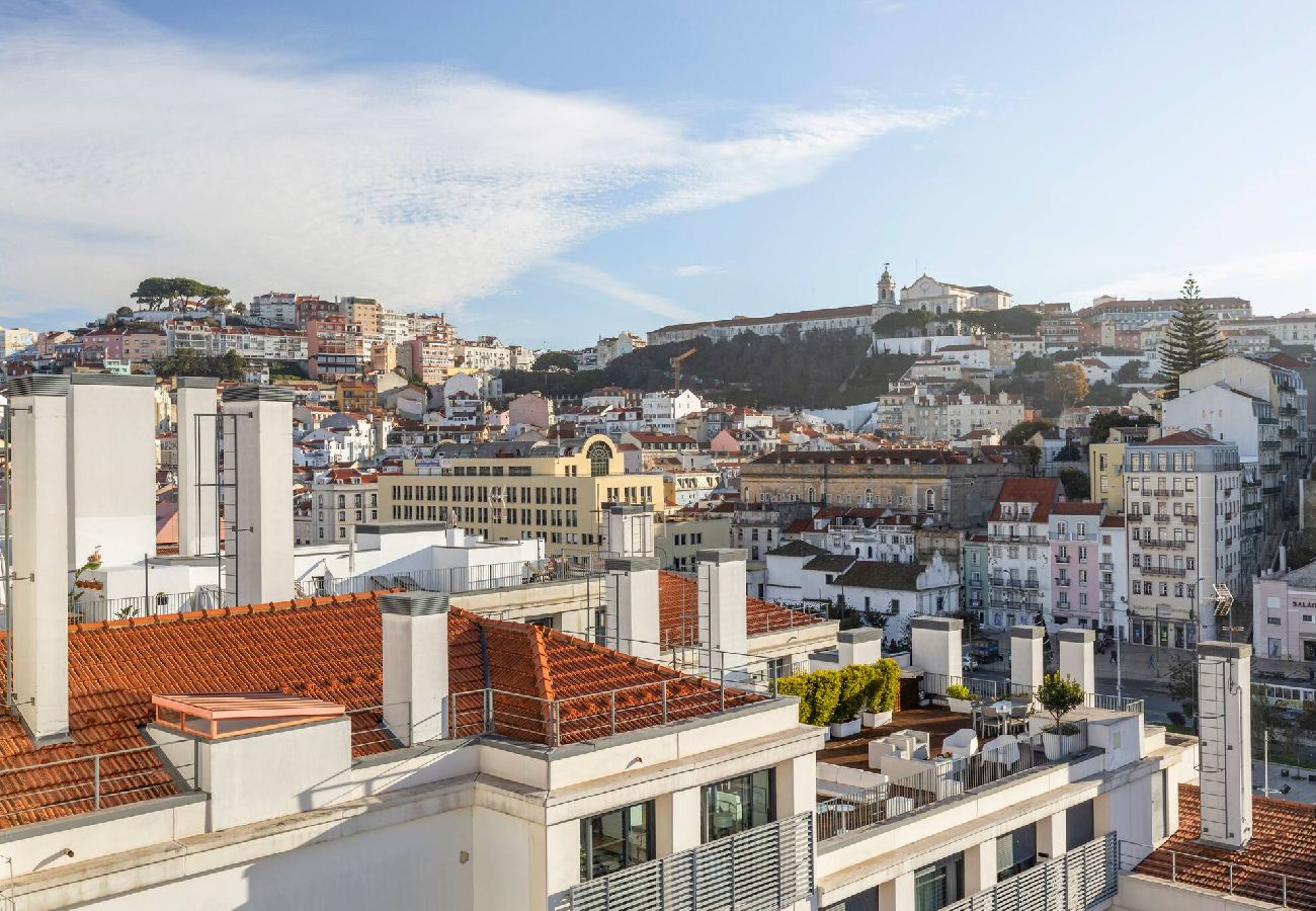 Apartamento em Lisboa - Apartamento com Varanda Panorâmica, Piscina e Vista Cidade
