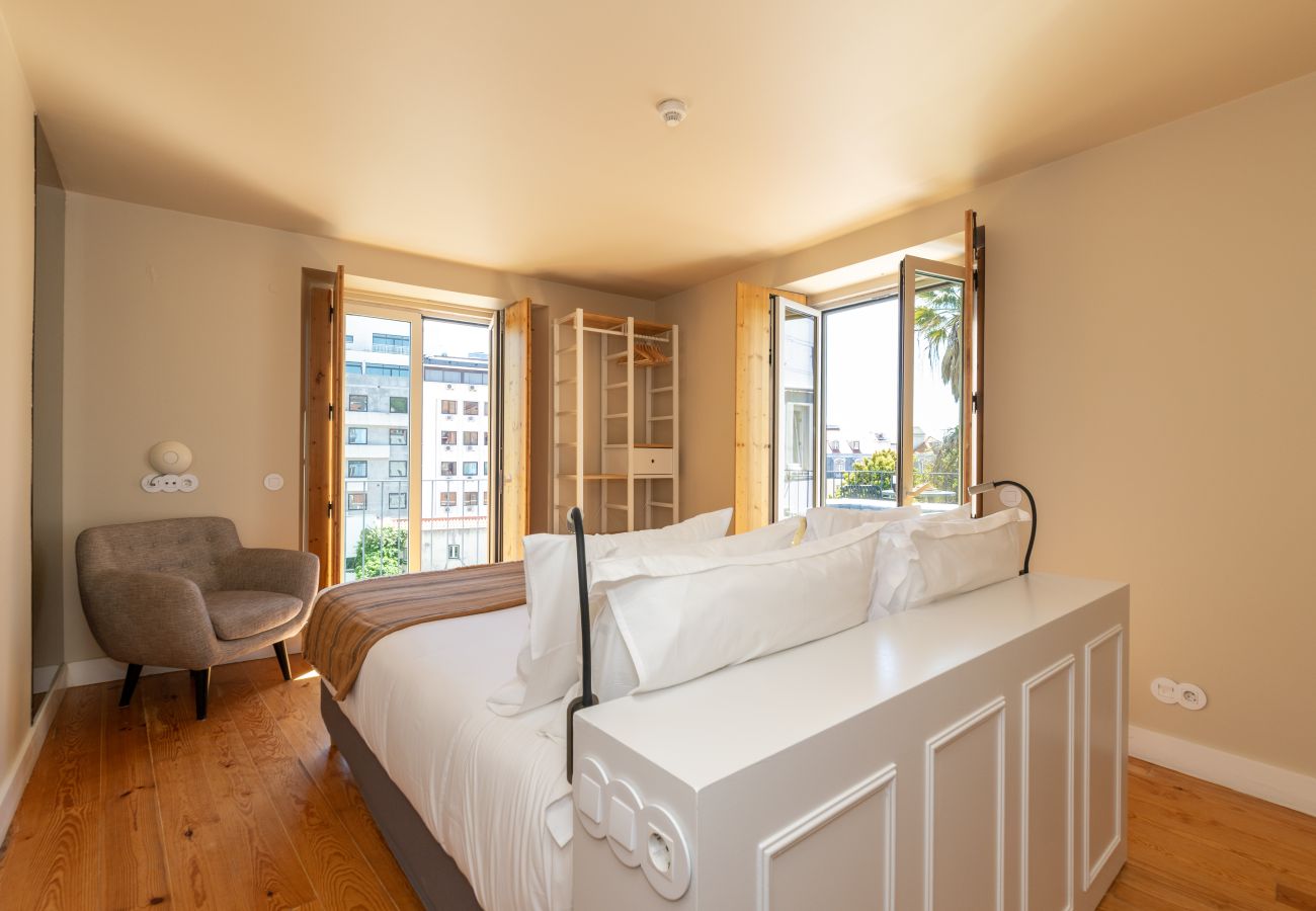 Apartamento em Lisboa - Terraço privativo com jacuzzi no Apartamento e piscina