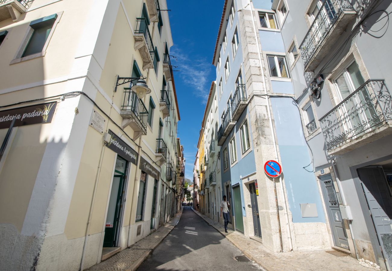 Apartamento em Lisboa - Terraço privativo com jacuzzi no Apartamento e piscina