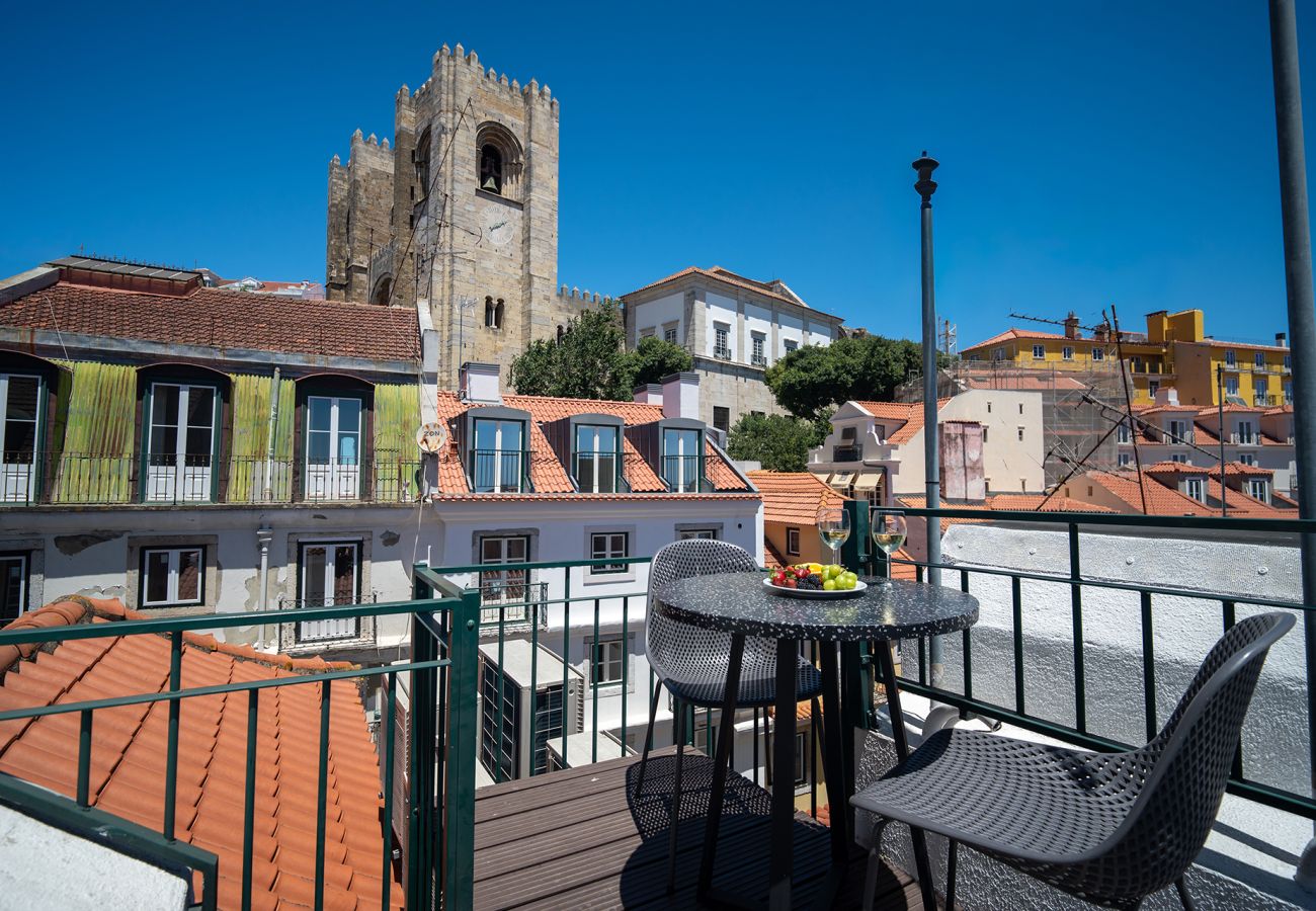 Estúdio em Lisboa - Estúdio no Centro com Terraço Partilhado e Vista Magnífica #5