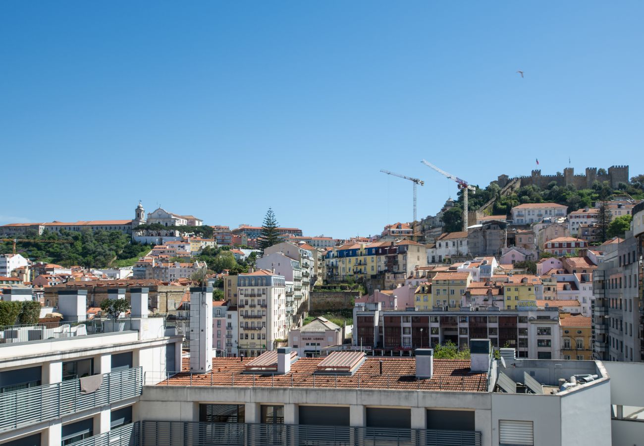 Apartment in Lisbon - Downtown Retreat with Private Terrace, Jacuzzi & Pool