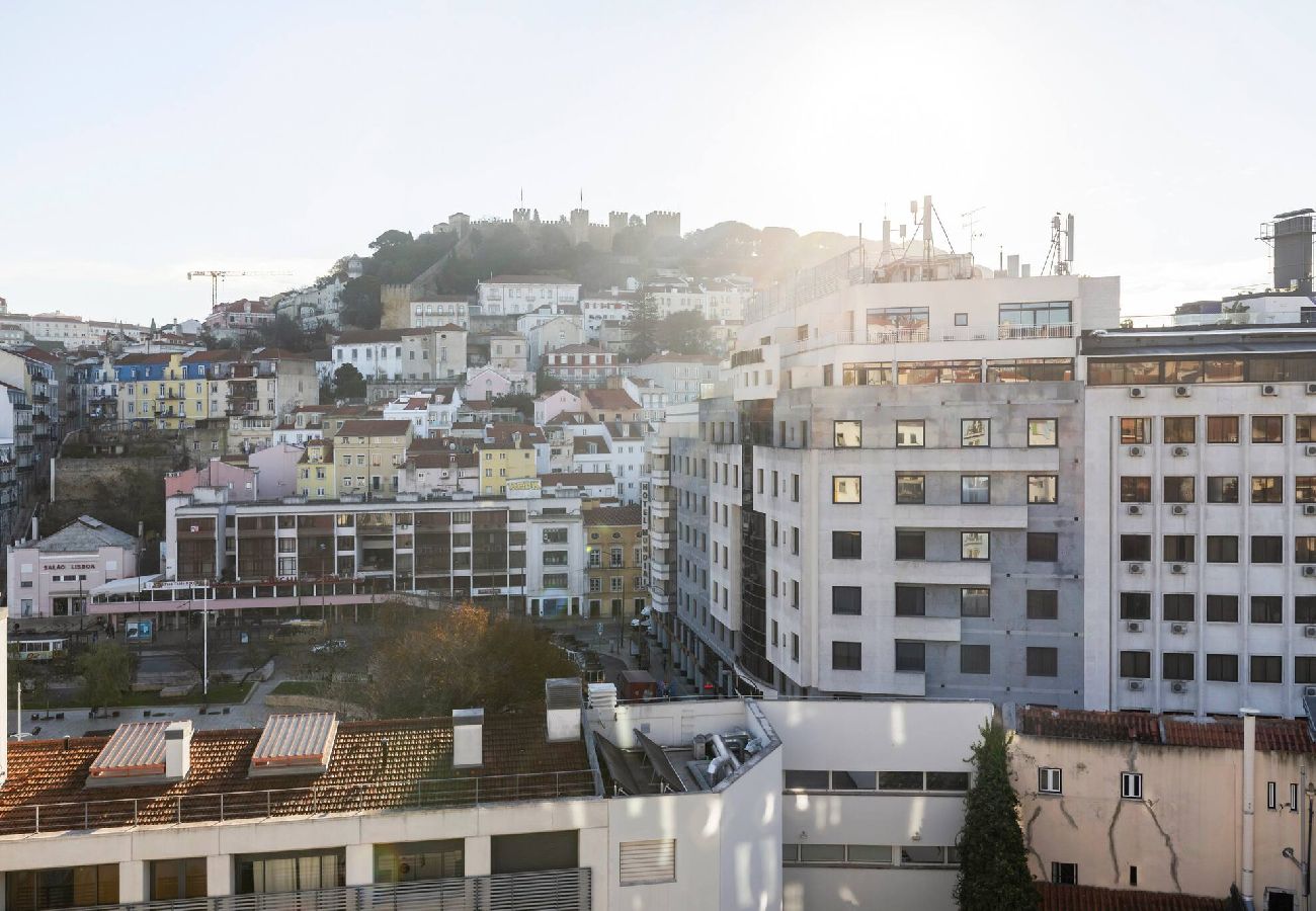 Apartamento en Lisboa ciudad - Apartamento con Balcón Panorámico, Piscina y Vistas a la Ciudad