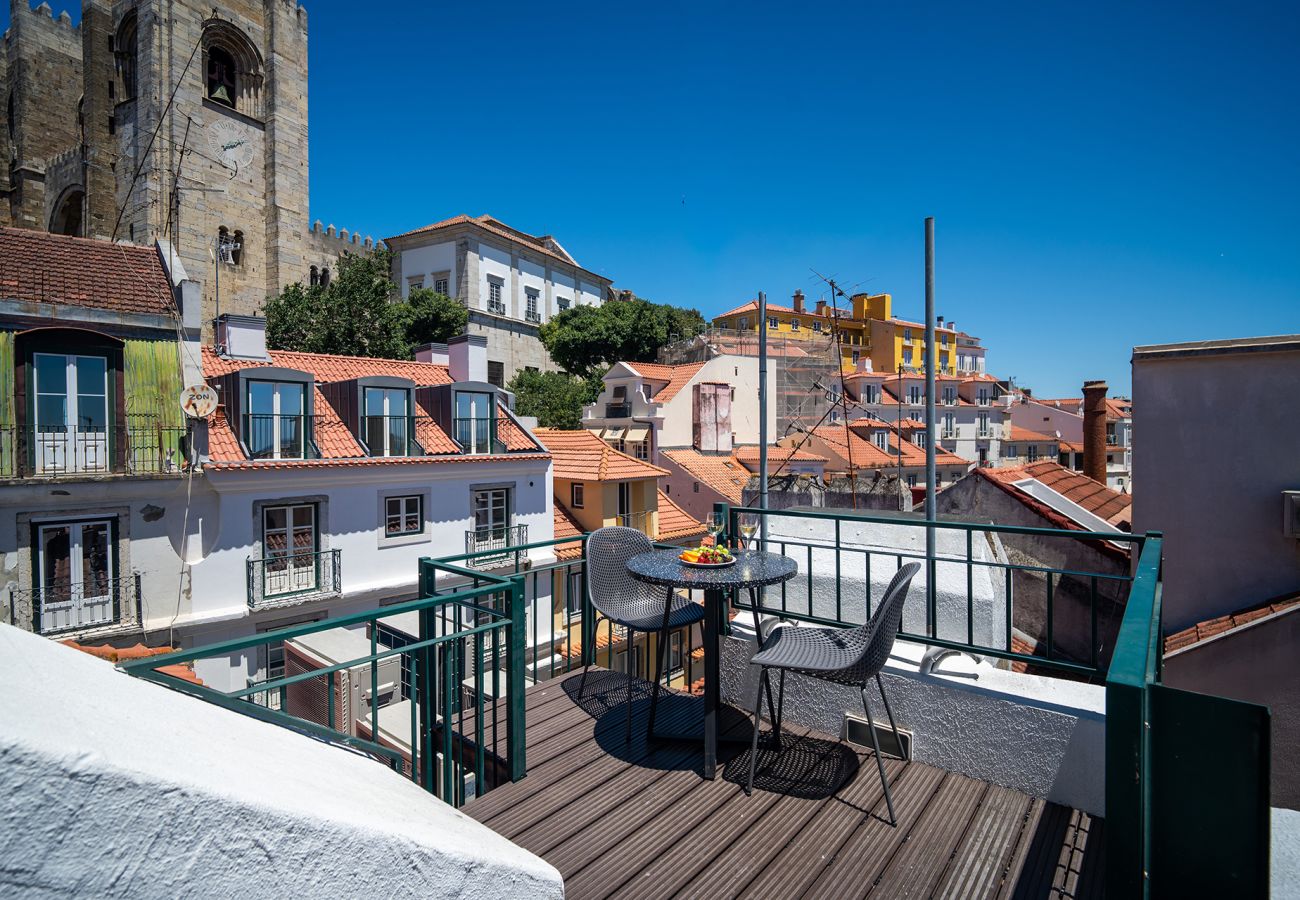 Apartamento en Lisboa ciudad - Moderno Apartamento en Alfama con Acceso a Terraza y Vistas al Río