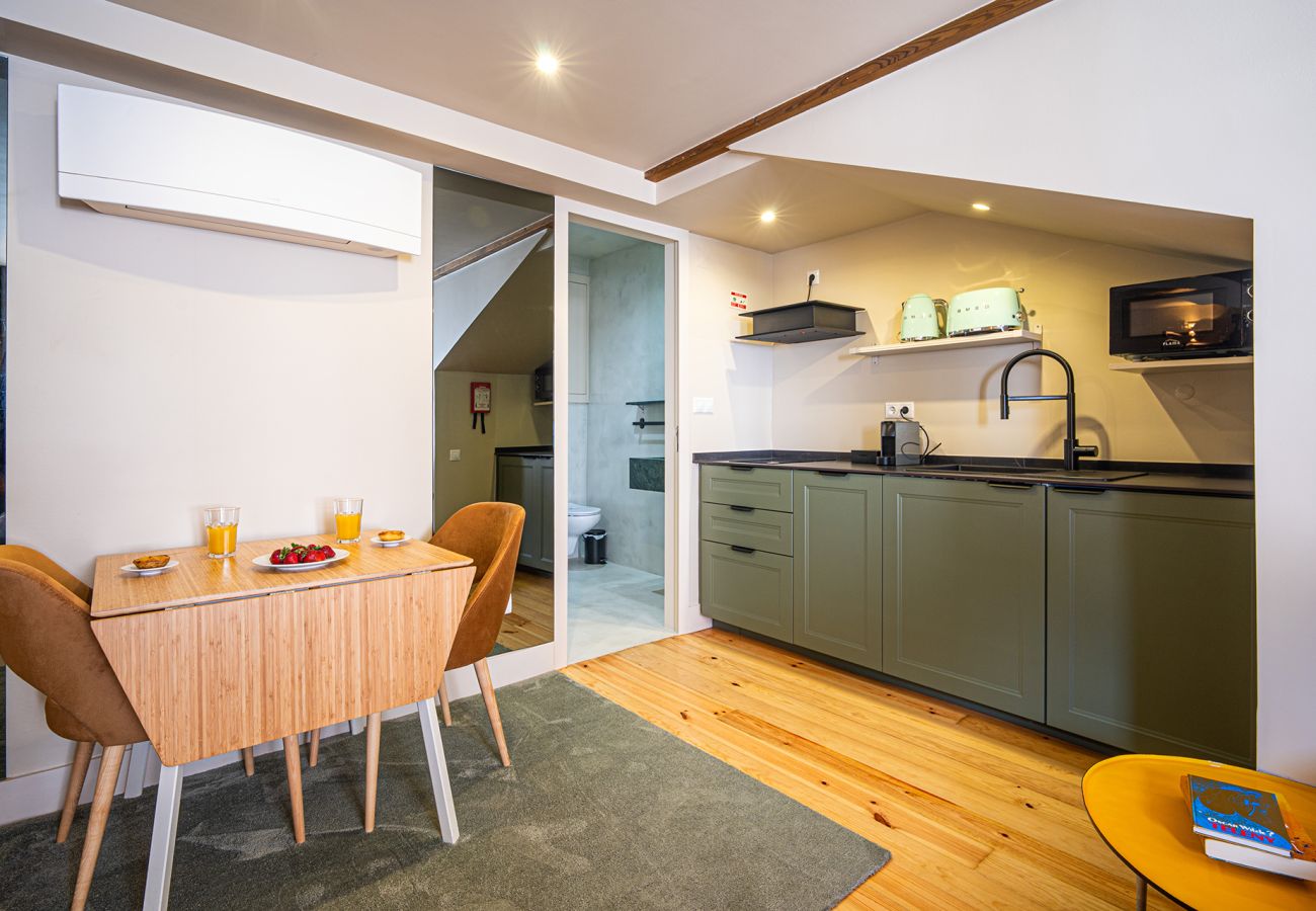 Estudio en Lisboa ciudad -  Estudio en el Centro con Terraza Compartida y Magníficas Vistas