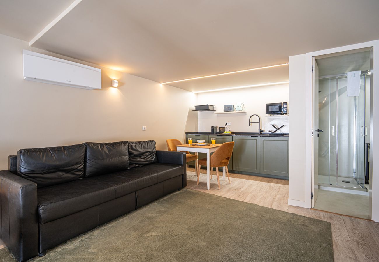 Estudio en Lisboa ciudad - Estudio en el Centro con Terraza Compartida y Magníficas Vistas