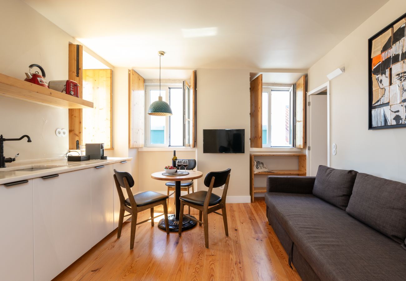 Appartement à Lisbonne -  Refuge Chaleureux au Centre de Lisbonne avec Piscine et Transats