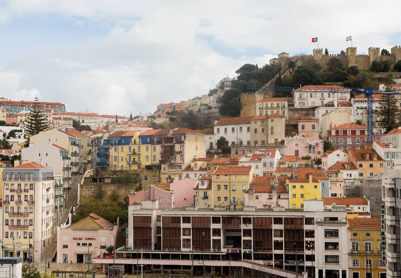 Appartement à Lisbonne - Appartement avec Balcon Panoramique, Piscine et Vue sur la Ville