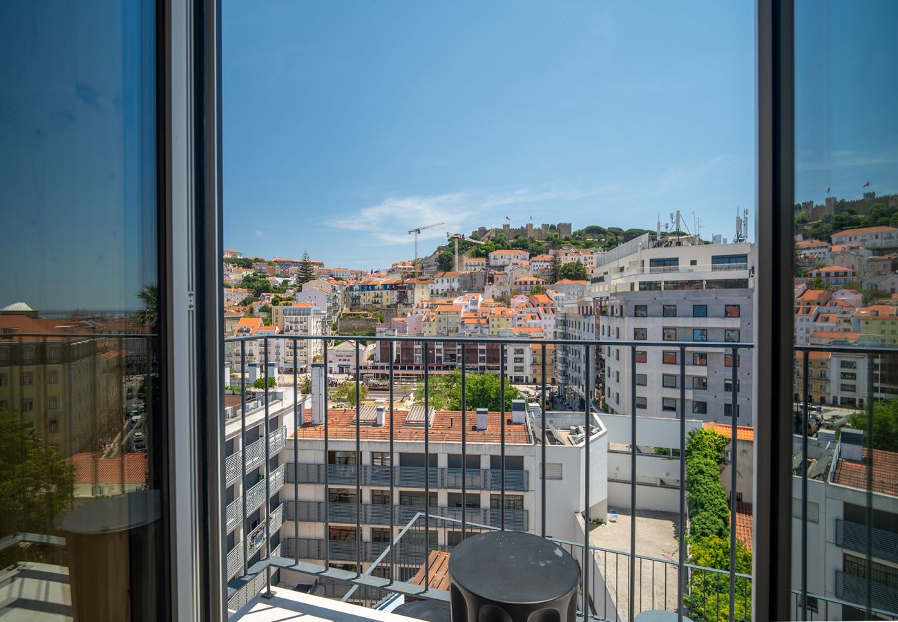 Appartement à Lisbonne - Appartement avec Balcon Panoramique, Piscine et Vue sur la Ville
