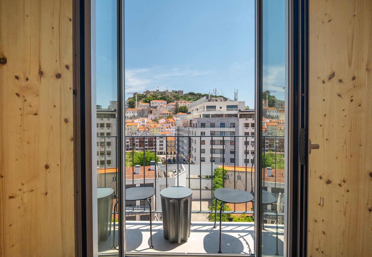 Appartement à Lisbonne - Appartement avec Balcon Panoramique, Piscine et Vue sur la Ville